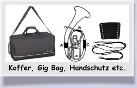 Koffer, Gig Bag, Handschutz etc.