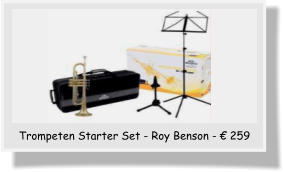 Trompeten Starter Set - Roy Benson - € 259